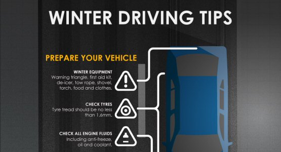 Winter Driving Infographic - MAT Foundry