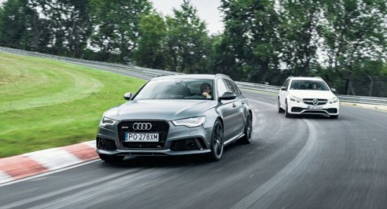 Mercedes Benz E63 AMG vs Audi RS6 Avant - MAT Foundry