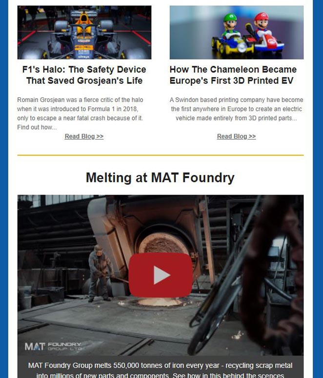 MAT Foundry Newsletter - MAT Foundry